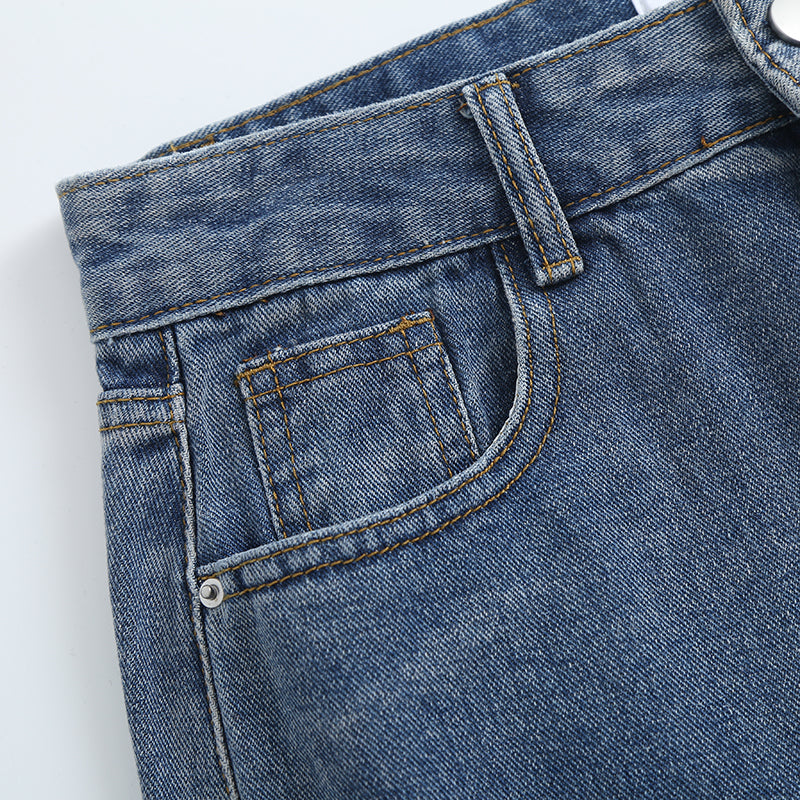 May Day Denim Maxi Skirt - Indigo