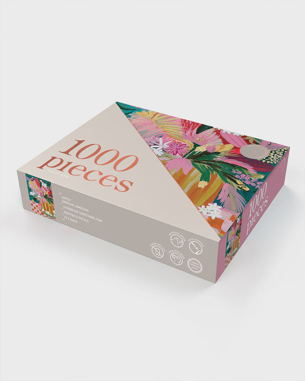 1000 Piece Jigsaw Puzzle - Gold Urn