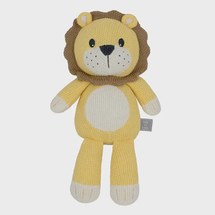 Leo the Lion Knitted Toy