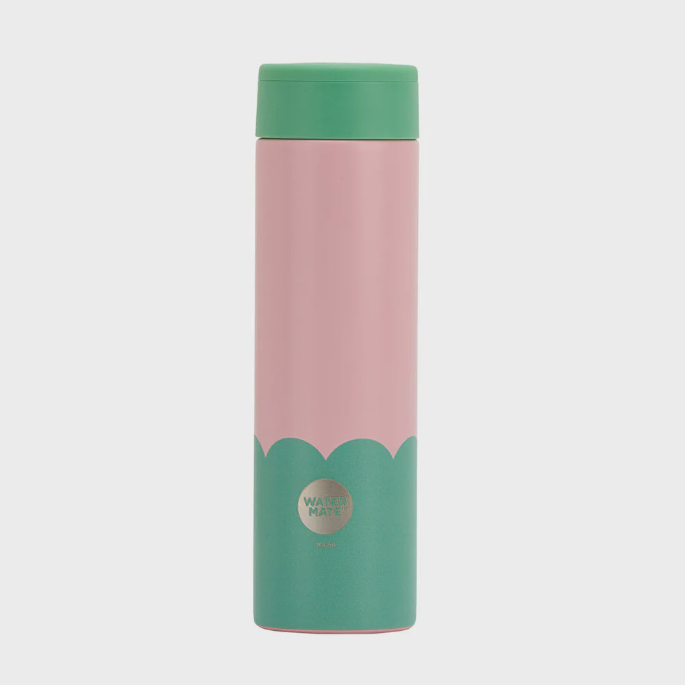 Mini Water Bottle- Musk & Green Wave