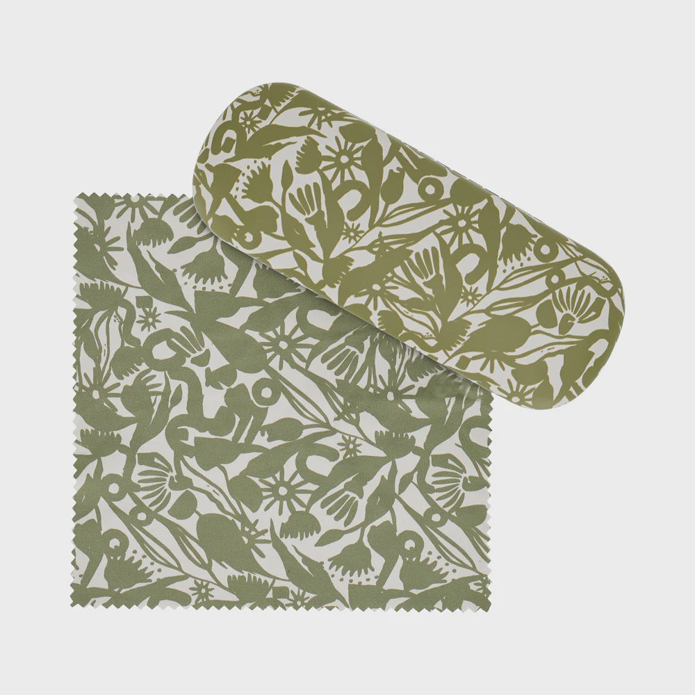 Glasses Case & Cloth - Abstract Gum