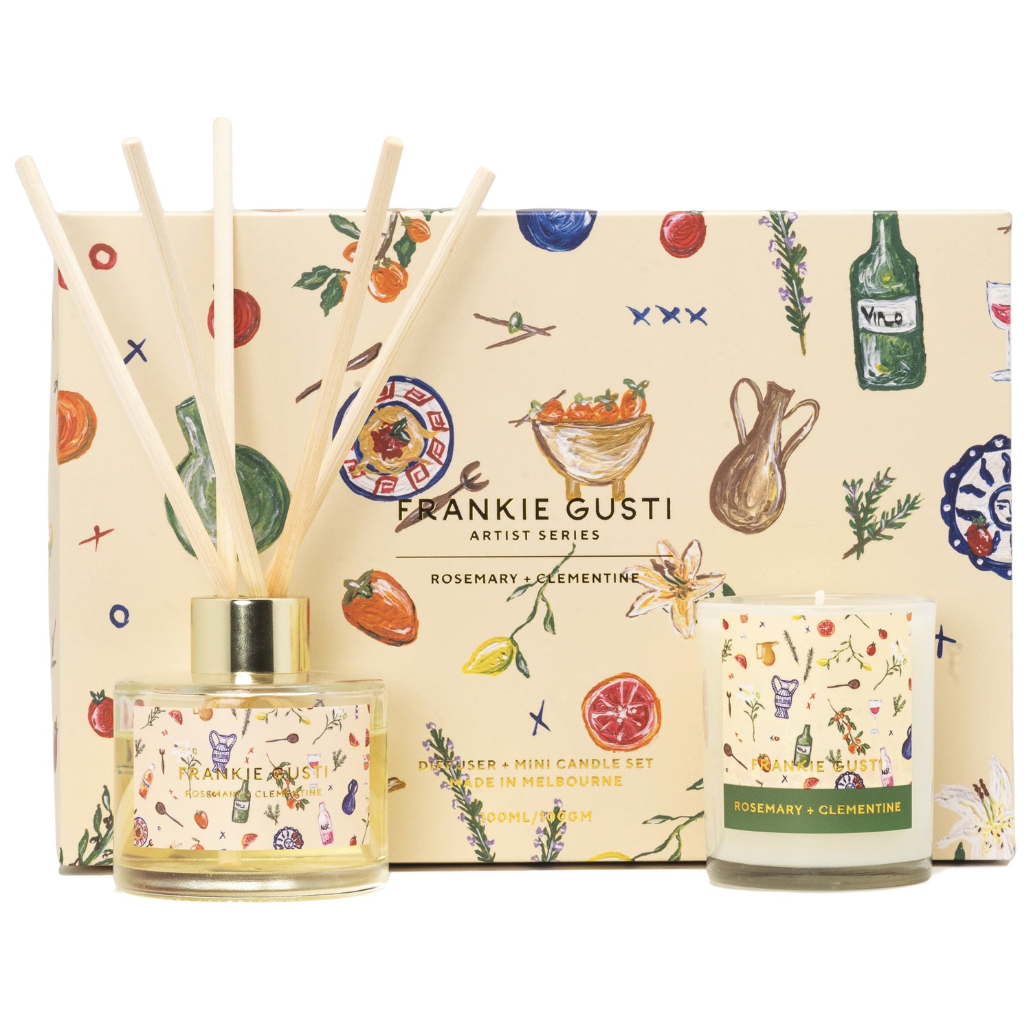 Artist Series Duo - Rosemary & Clementine