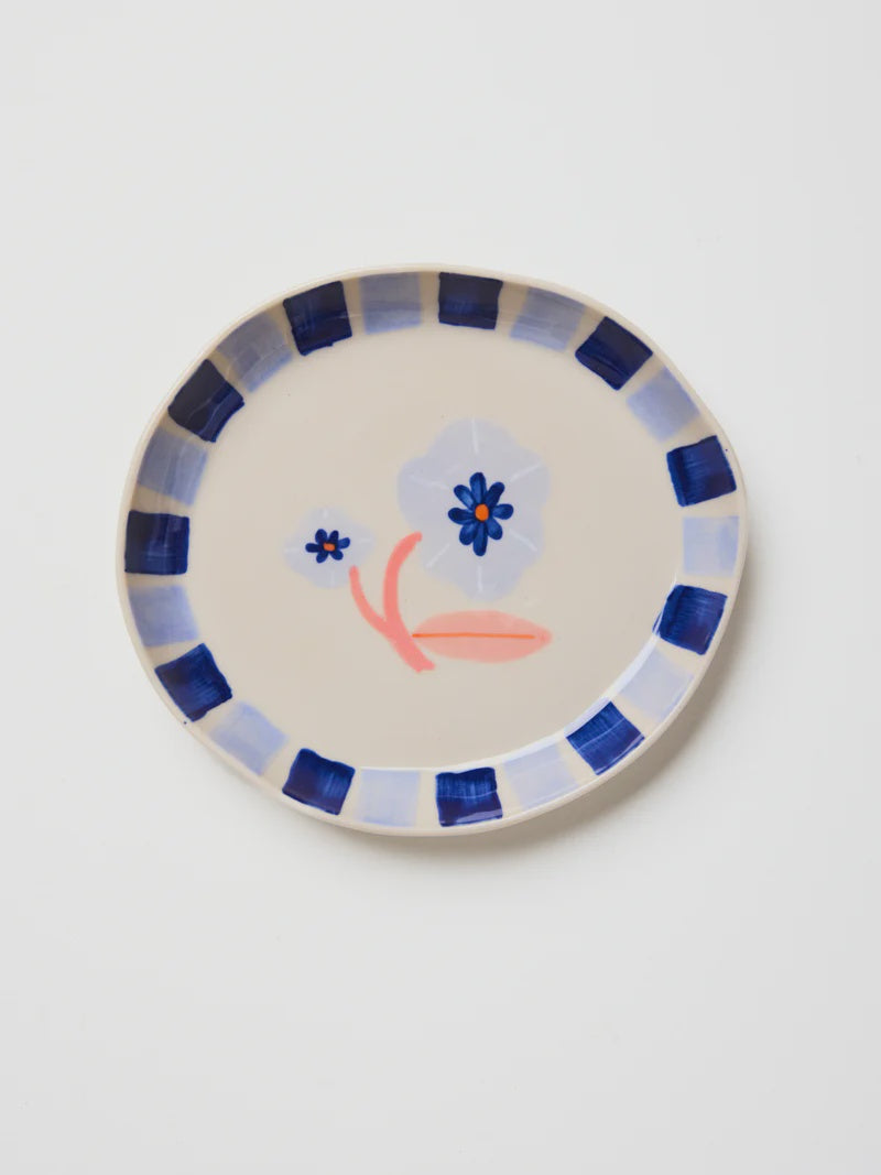 Bloomie Blue Flower Dish