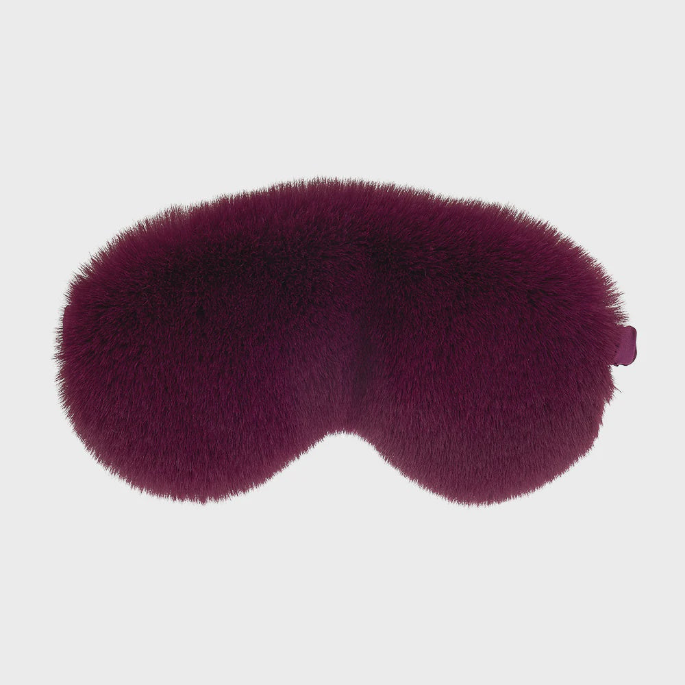 Eye Mask Cosy Luxe - Mulberry