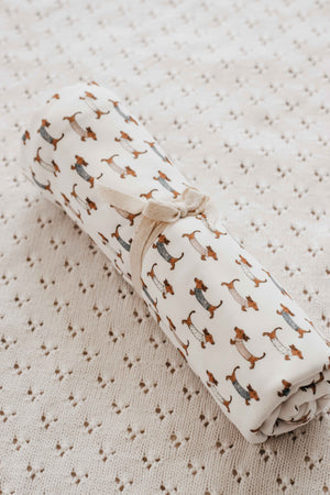 Silly Sausage Jersey Swaddle