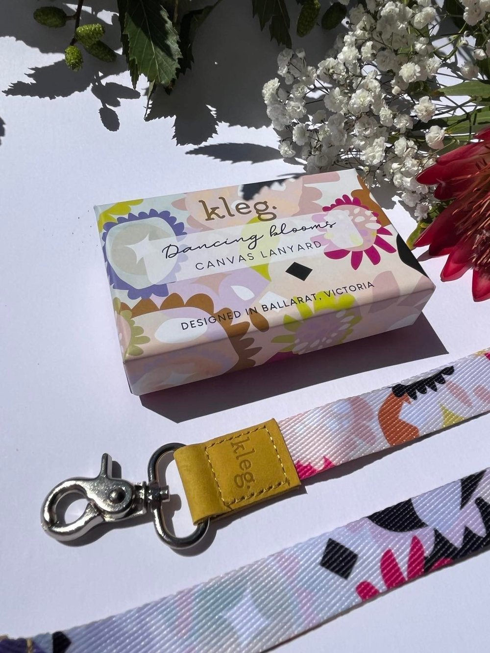 Dancing Blooms Lanyard