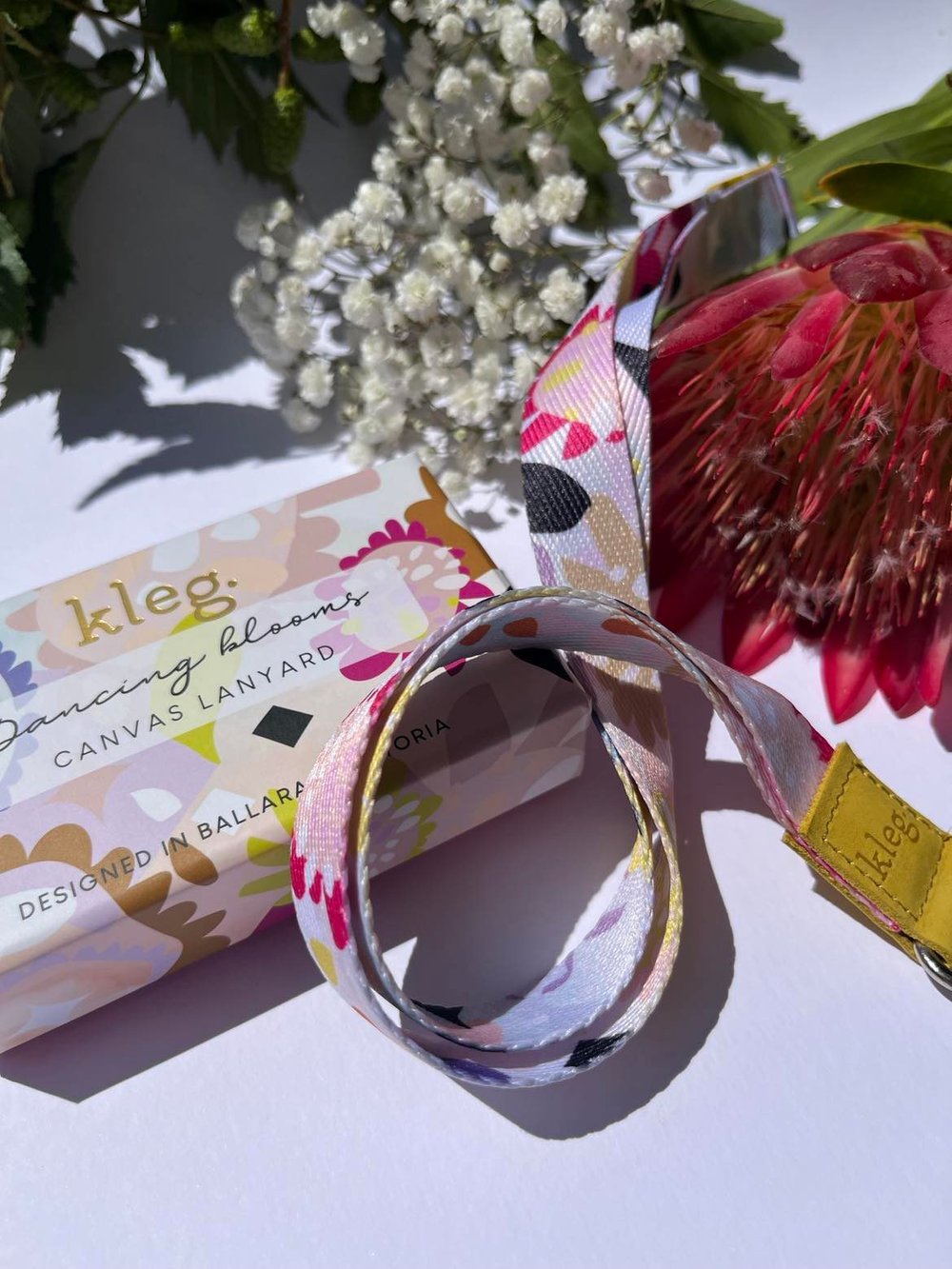 Dancing Blooms Lanyard
