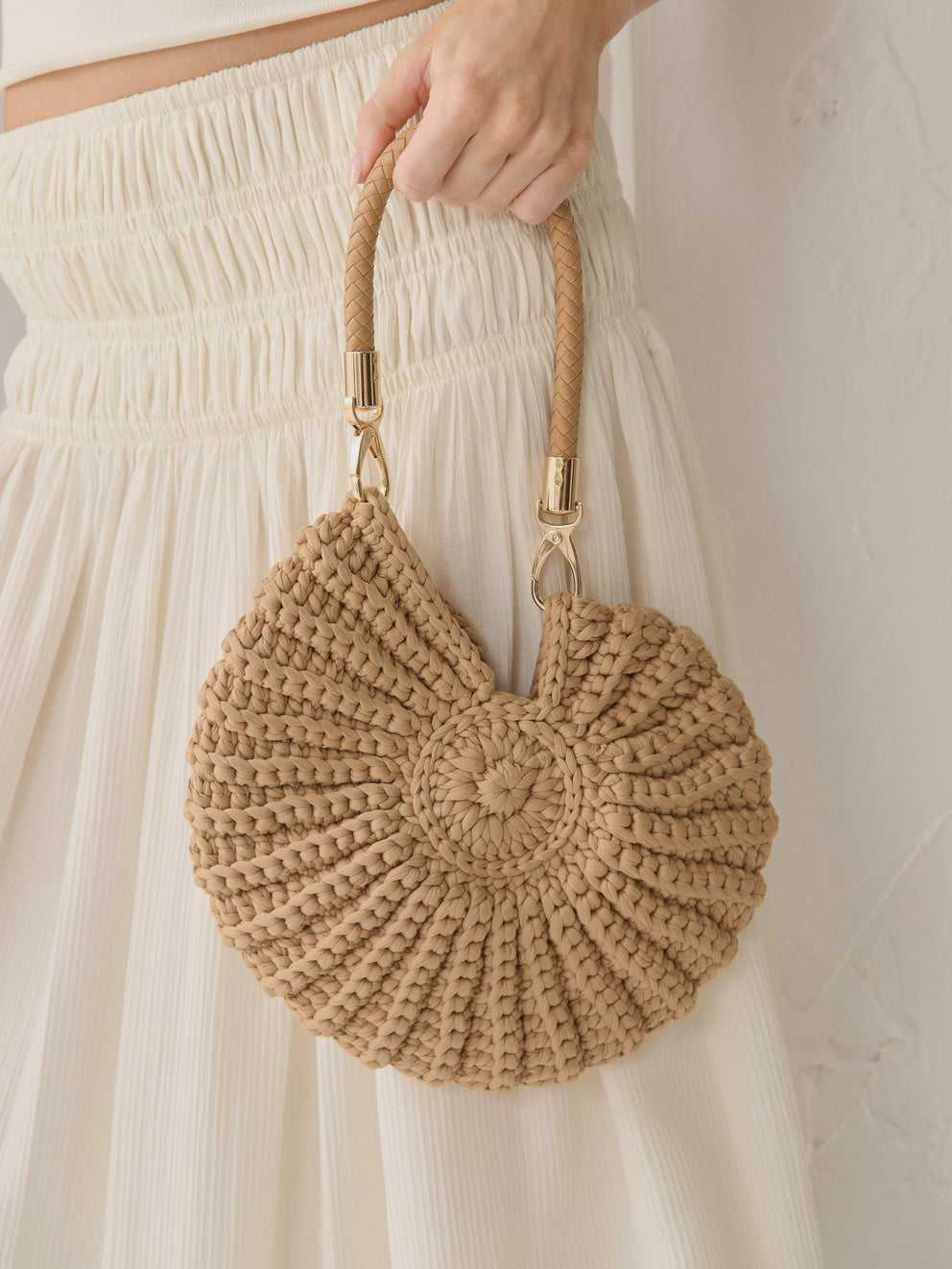 Ella Weave Shell Bag