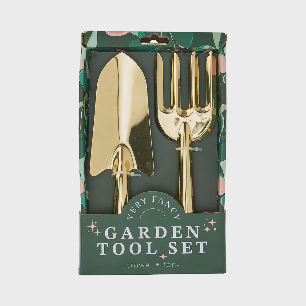 Gold Garden Tools - Set of 2