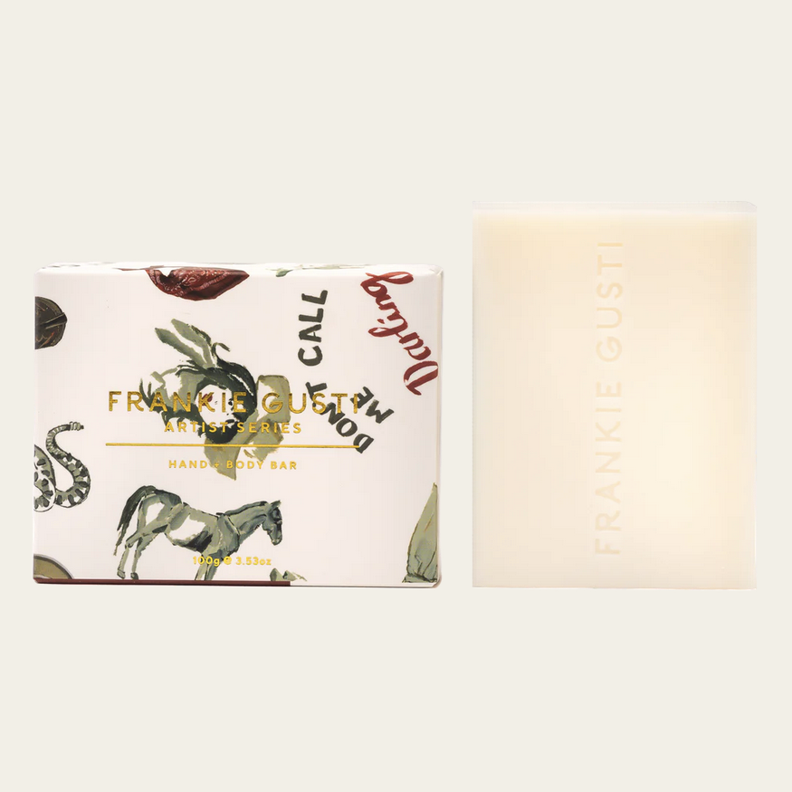 Frankie Gusti Hand & Body Bar - Tobacco Darling