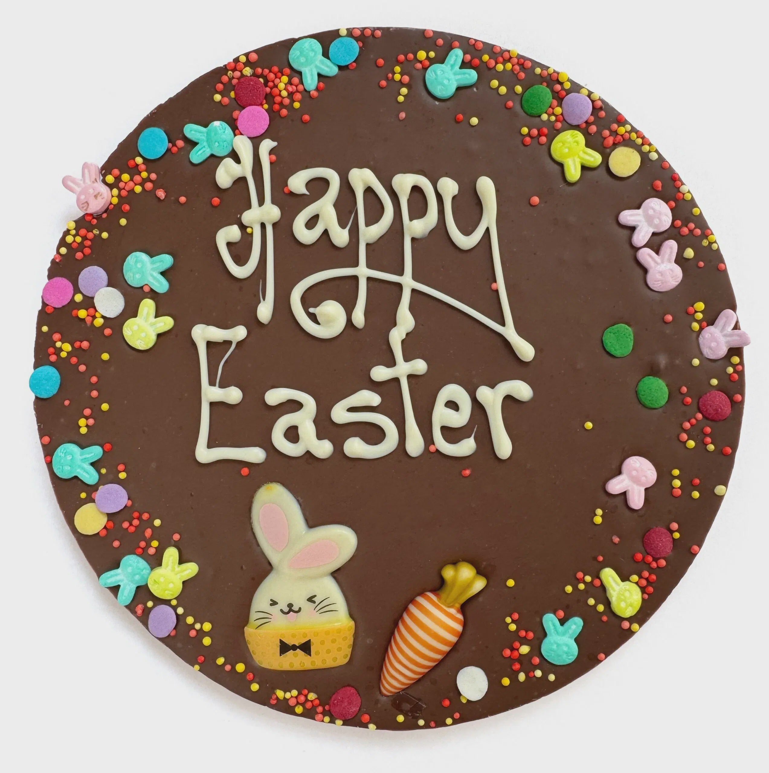 Happy Easter Chocolate Disc
