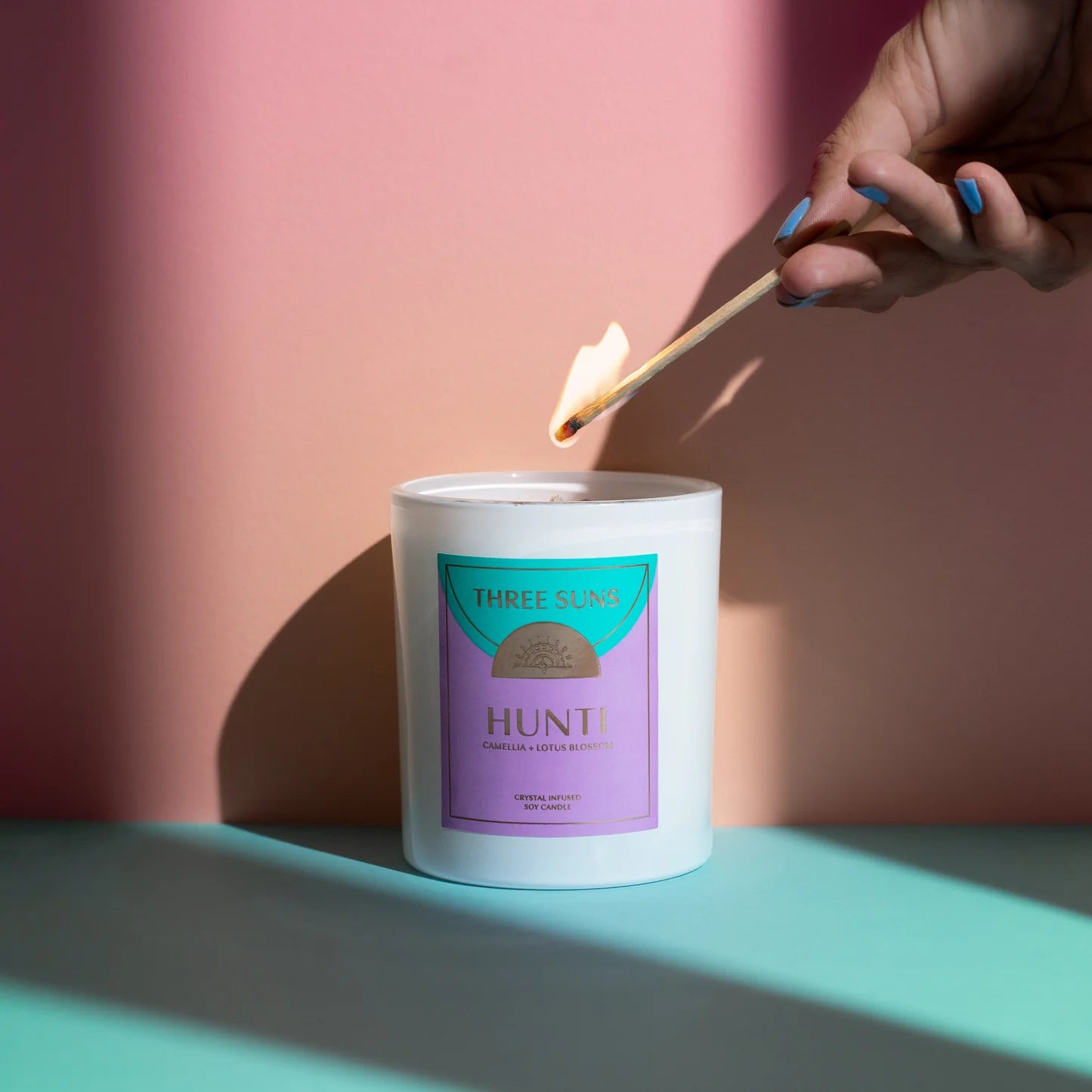 Three Suns Crystal Candle Hunti&