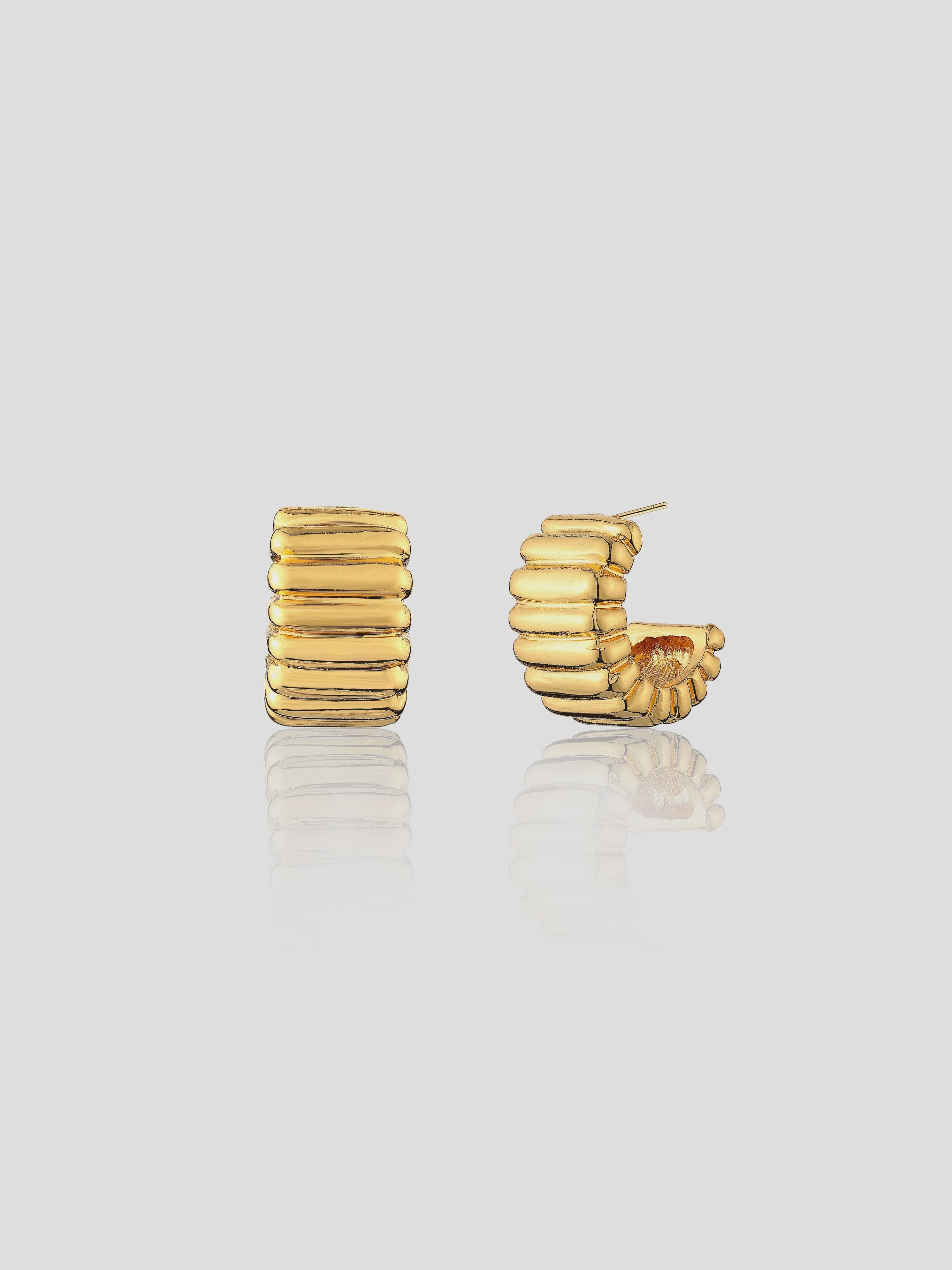 Indira Earrings in 18K Gold Plated