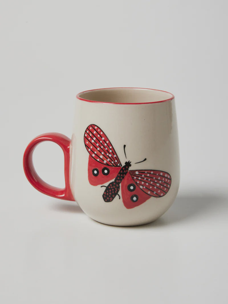 Moth Party Mug Rose