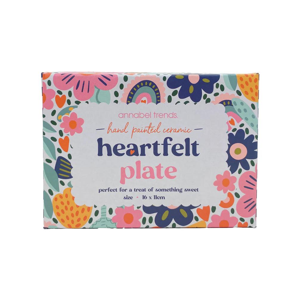 Ceramic Heartfelt Plate