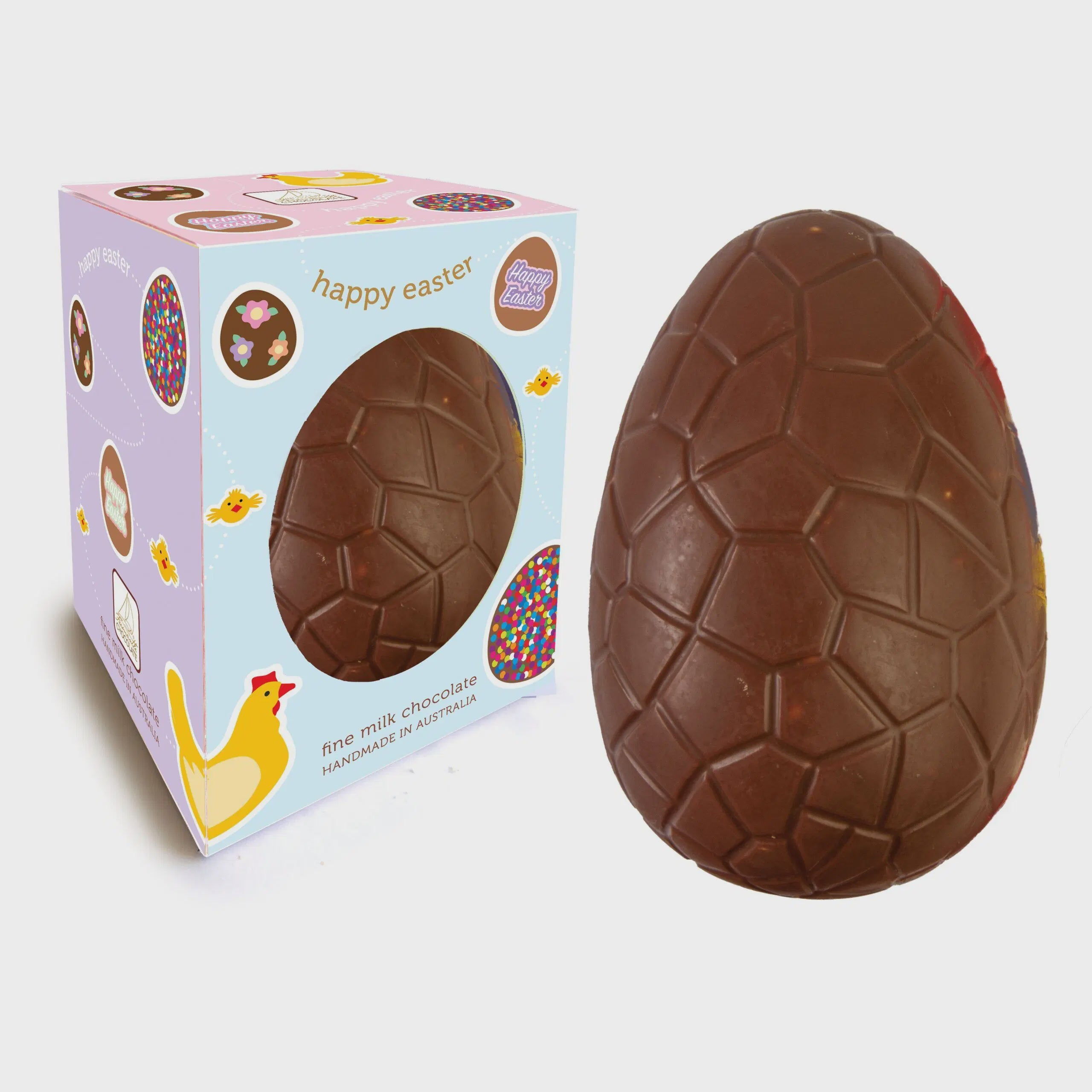 Nutty Pretzel Chocolate Egg
