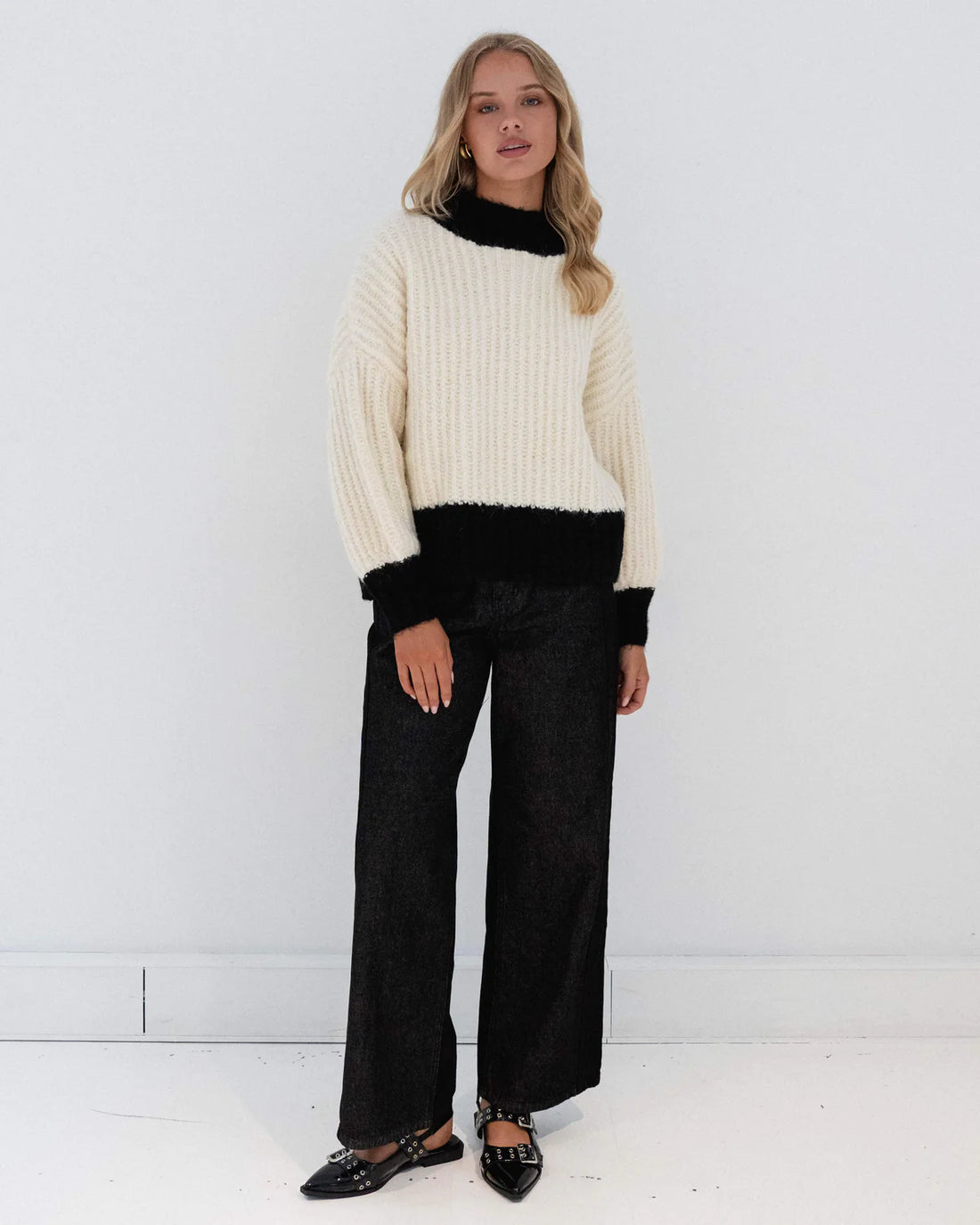 Topped Up Knit Jumper