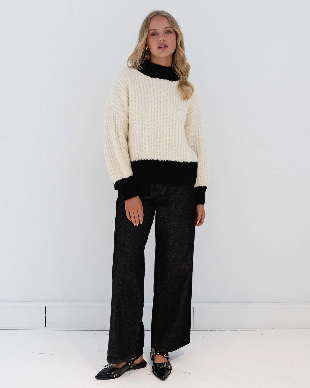 Topped Up Knit Jumper