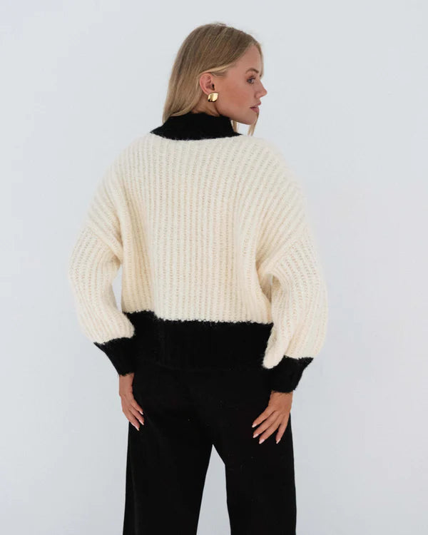 Topped Up Knit Jumper