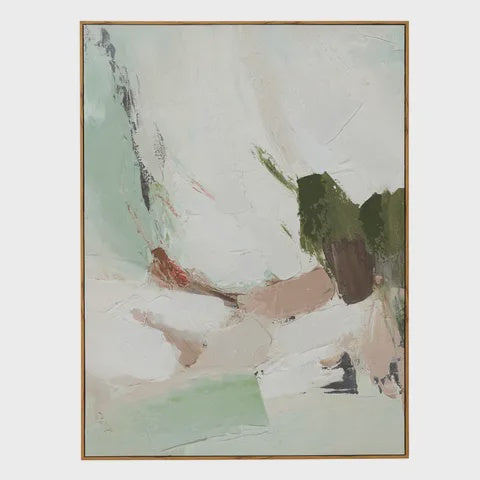 Quest Natural Frame Oil Canvas