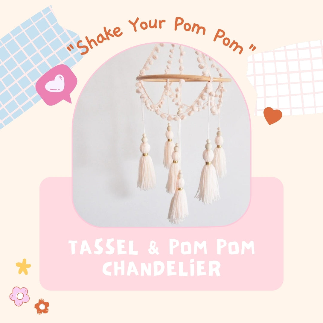 Shake Ya Pom Pom Chandelier Workshop