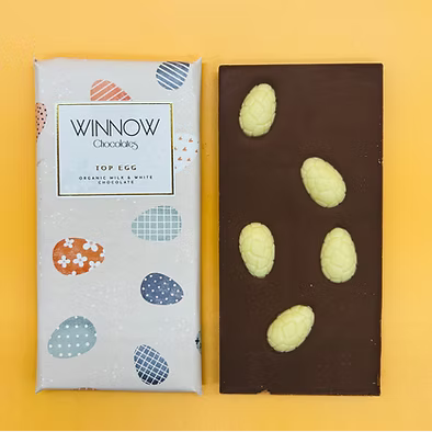 Top Egg Milk & White Chocolate Bar
