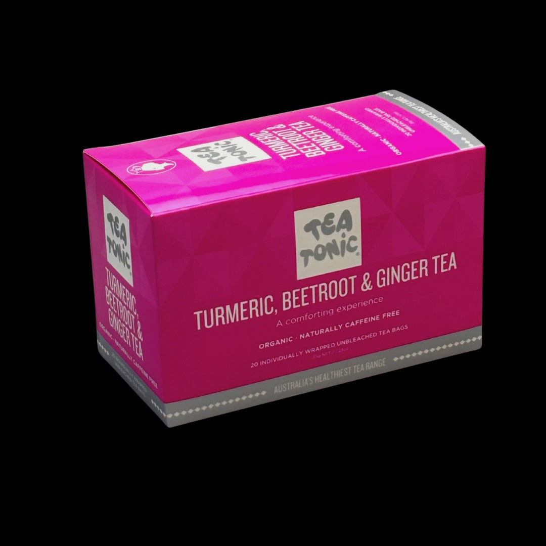 Turmeric, Beetroot & Ginger Tea - 20 Teabags