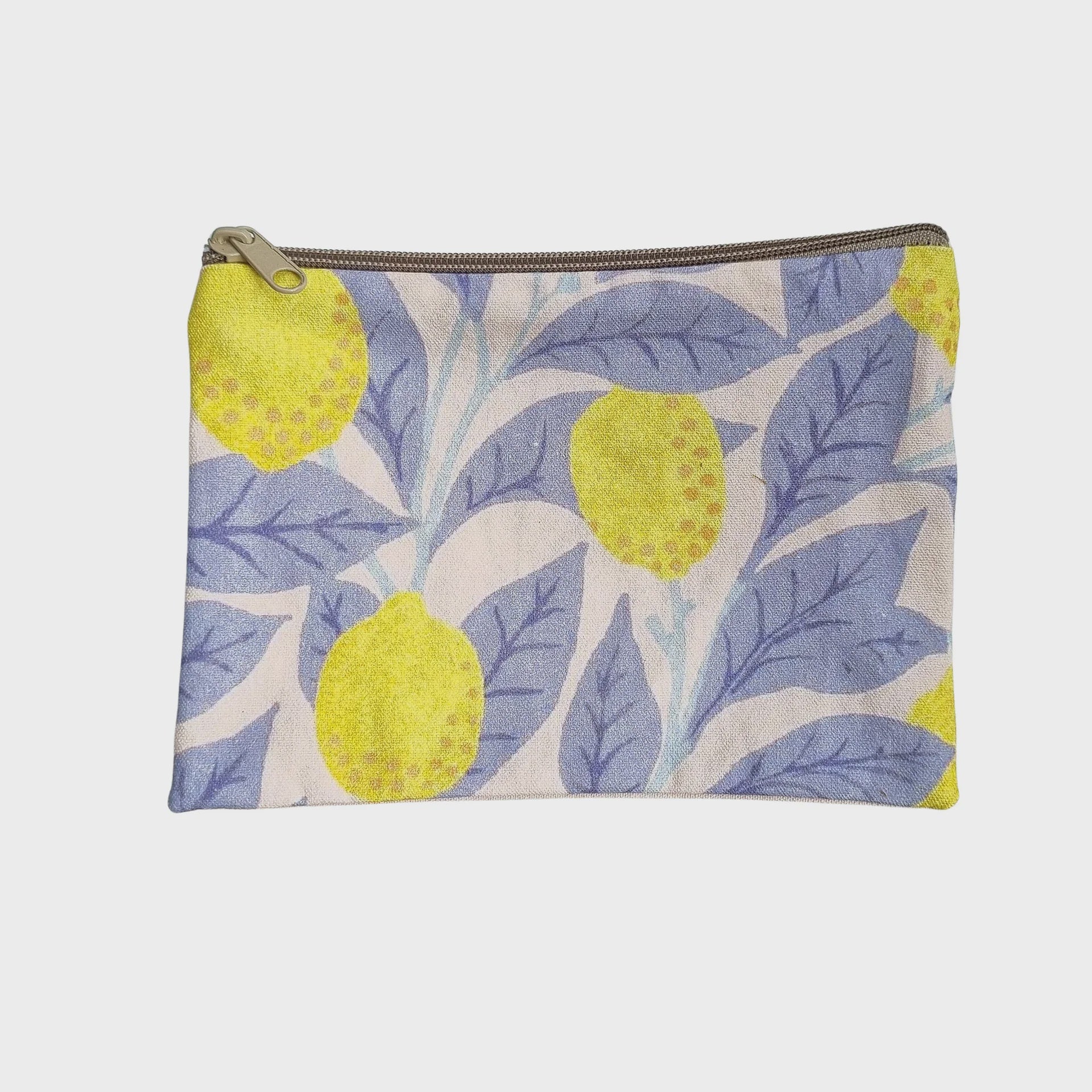 Lemon Canvas Coin Purse