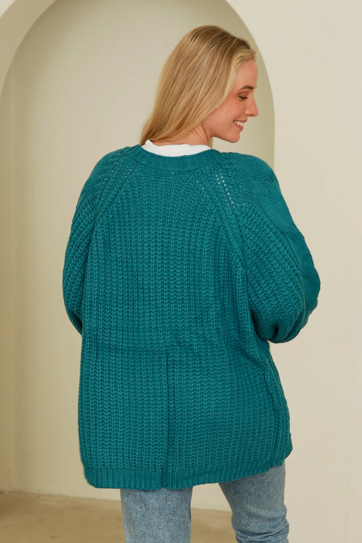 Marley Cardigan - Teal