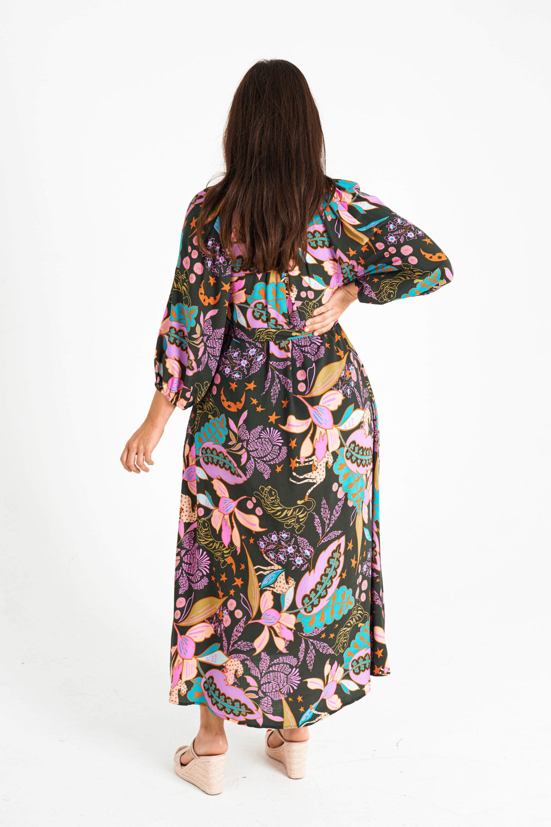 Deep Forest Maxi Dress