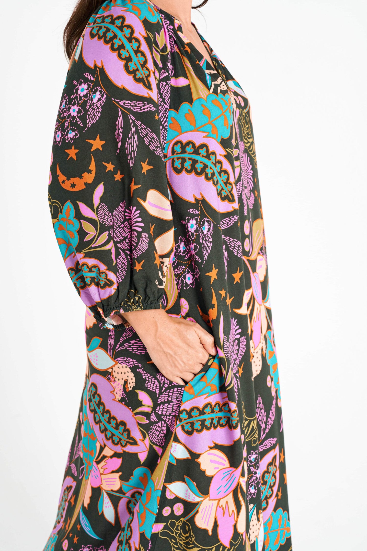 Deep Forest Maxi Dress