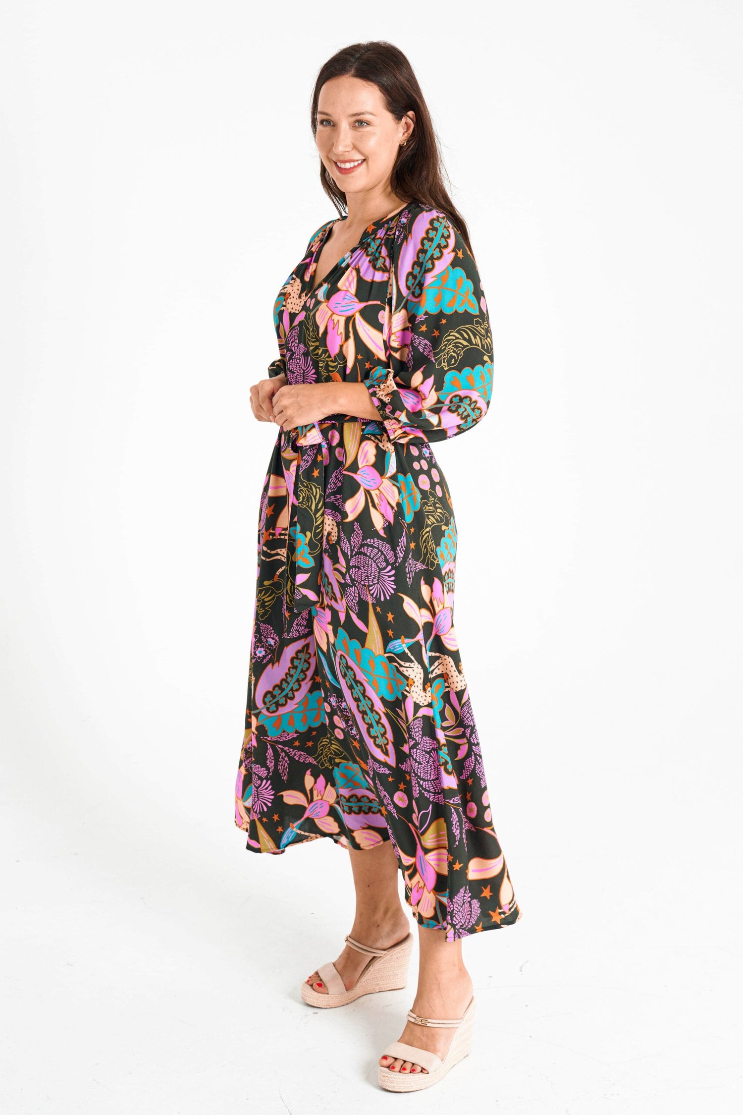 Deep Forest Maxi Dress