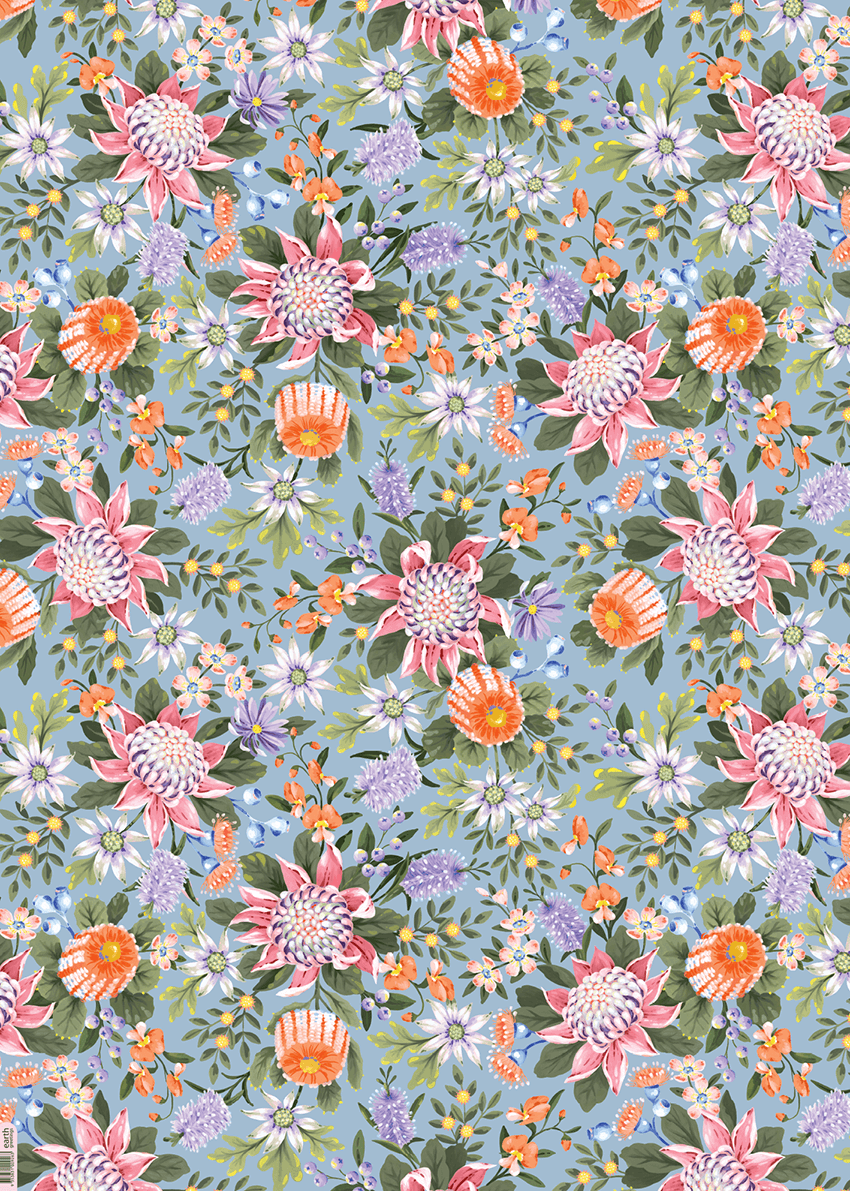 Abundance Flat Wrapping Paper