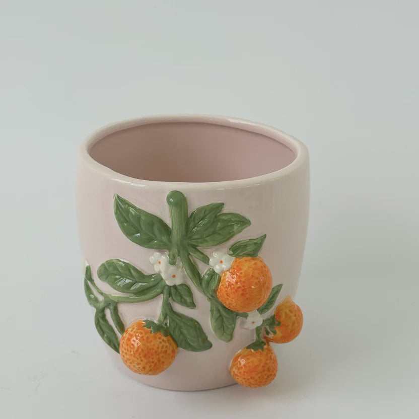 Arancia Ceramic Pot