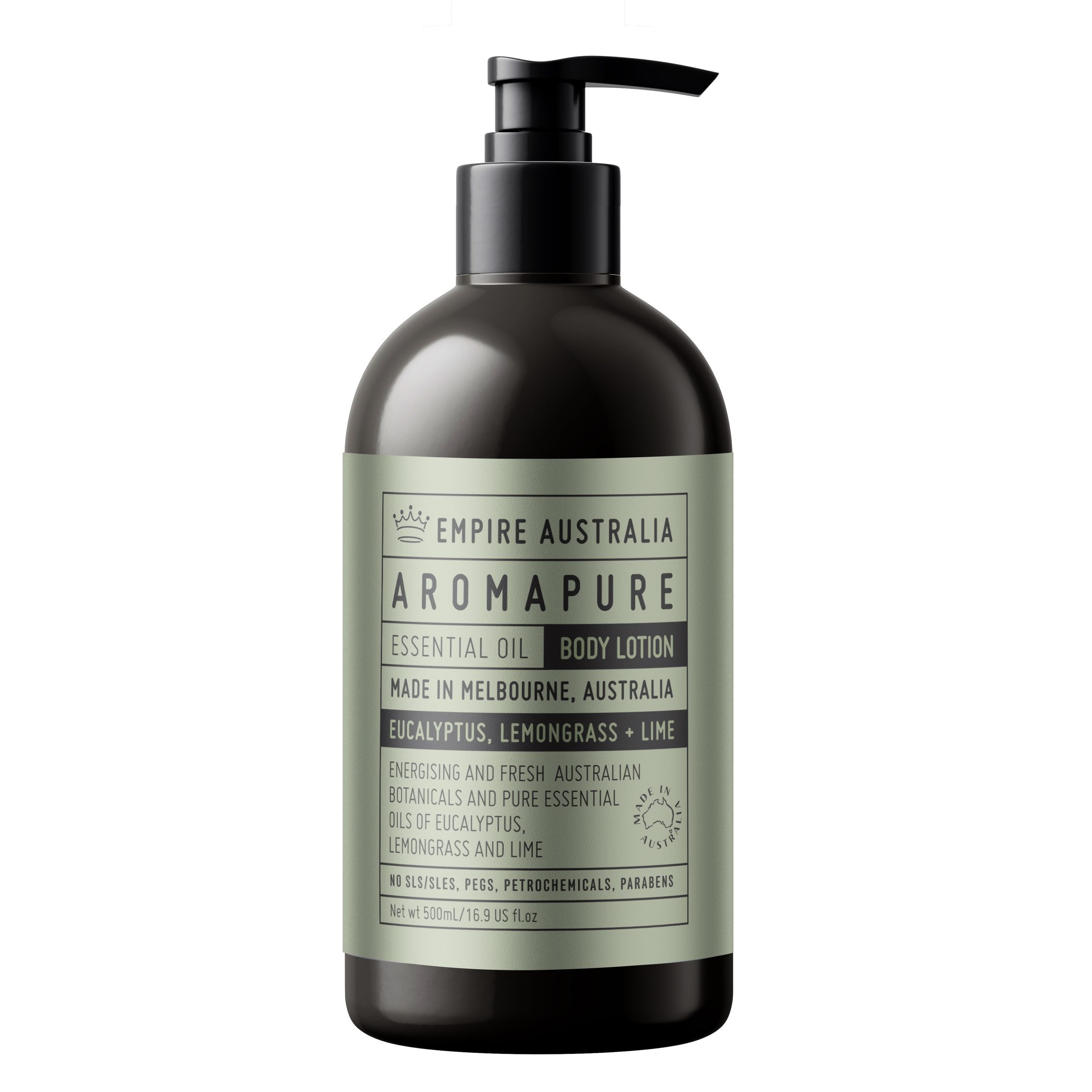 Aromapure – Eucalyptus, Lemongrass & Lime Hand & Body Lotion 500ml