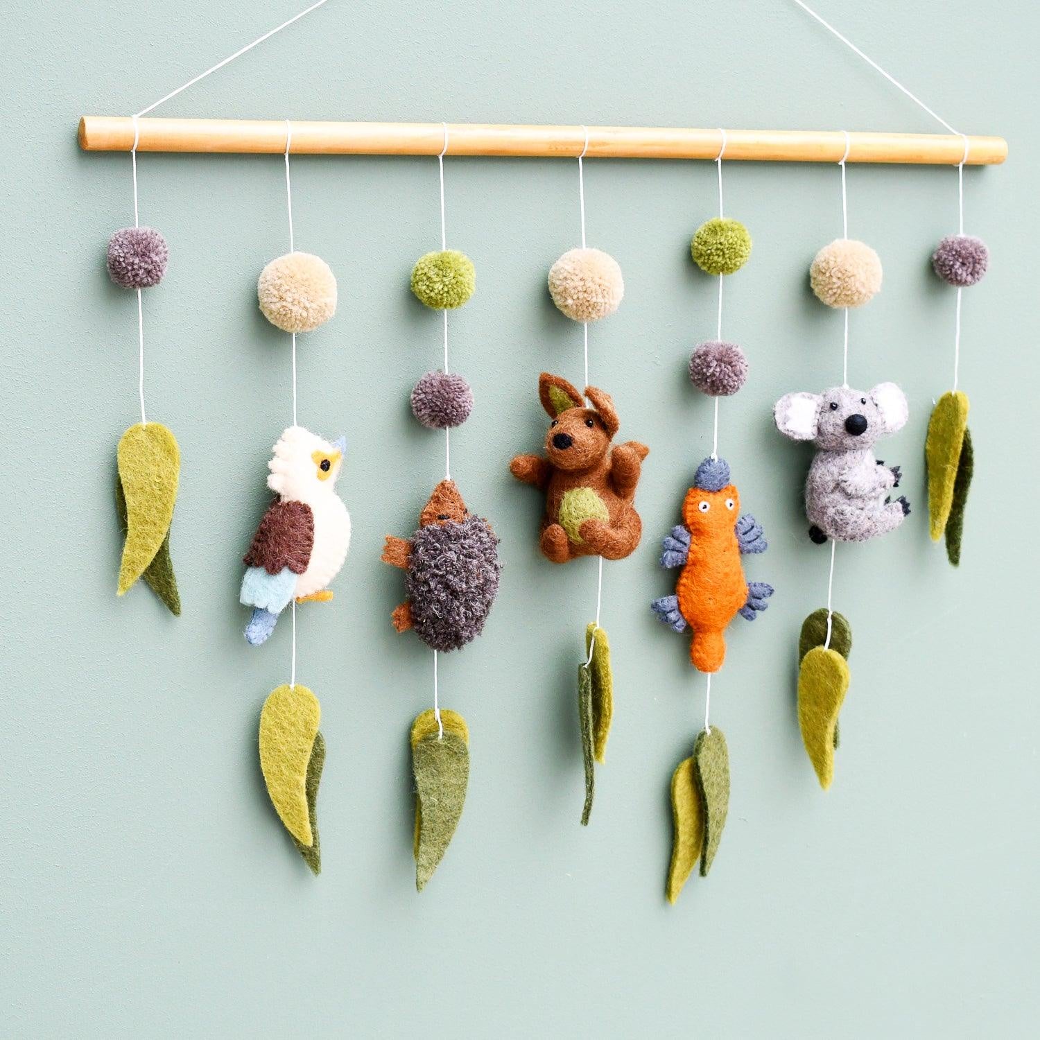 Baby Mobile Hanging - Australian Animals