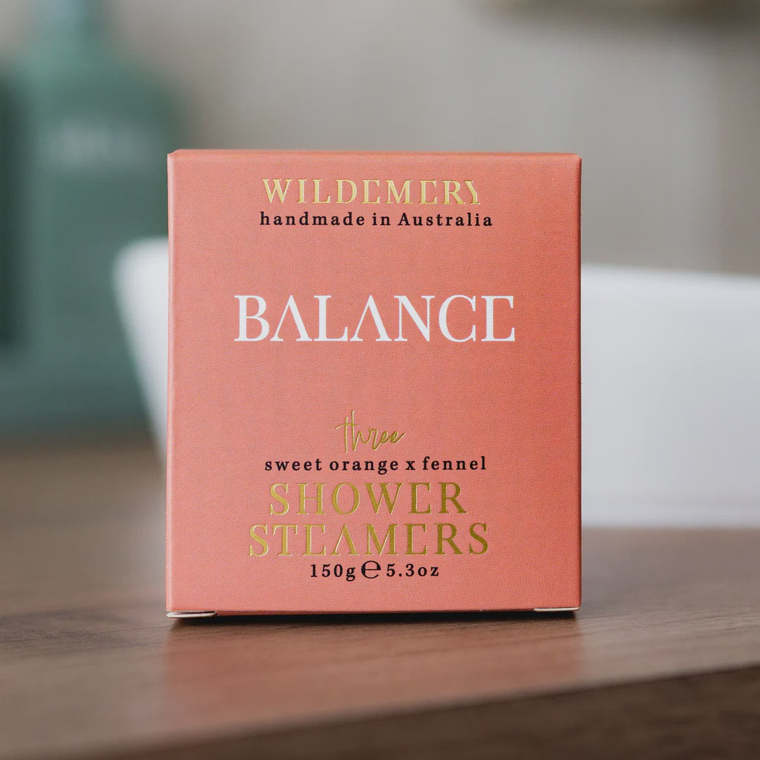 Balance Shower Steamer Trio