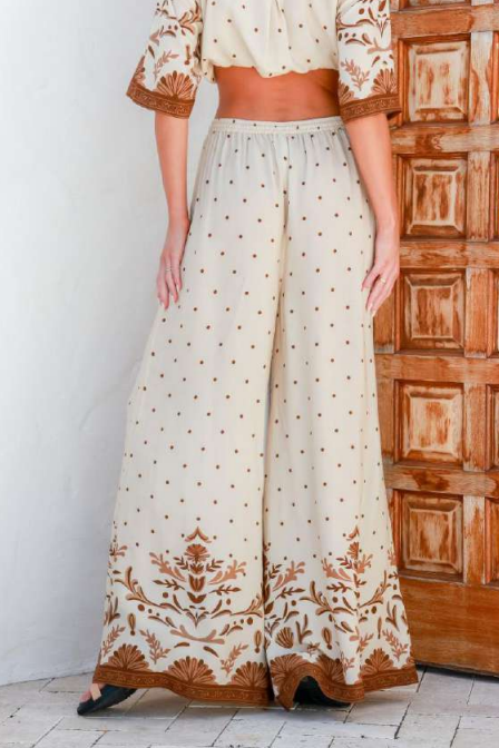 Barcelona Pants - Latte