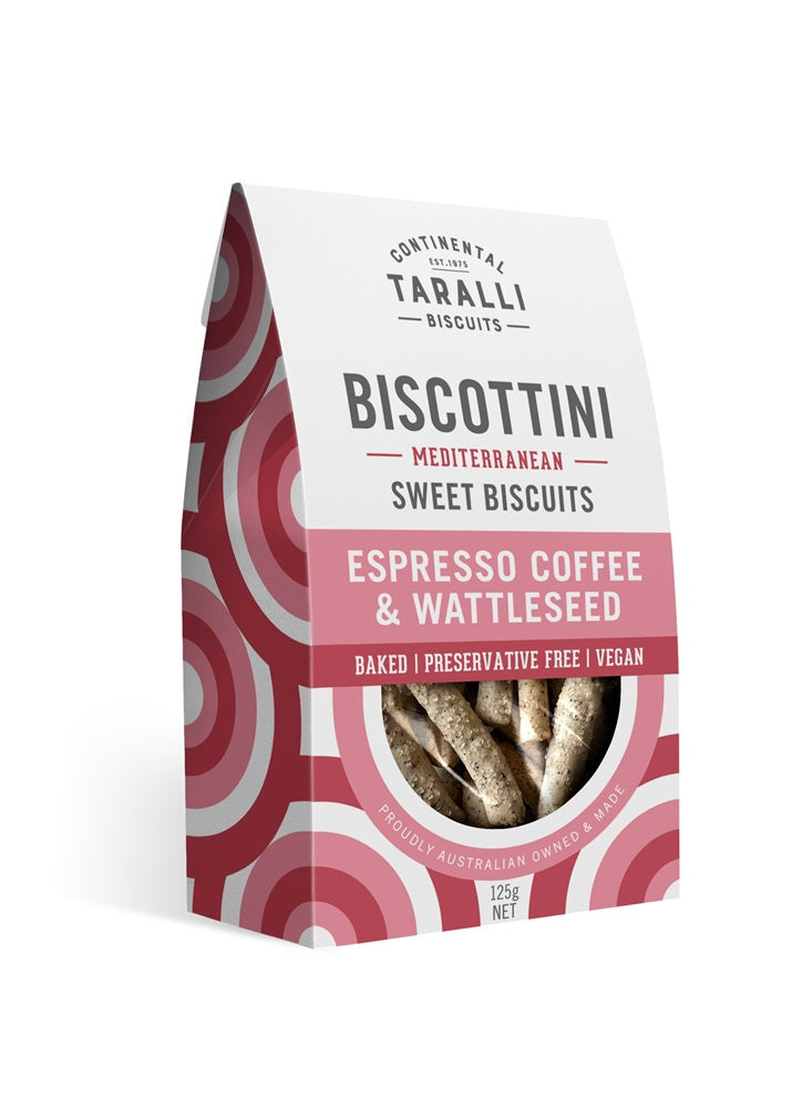 Espresso Coffee & Wattleseed Biscottini