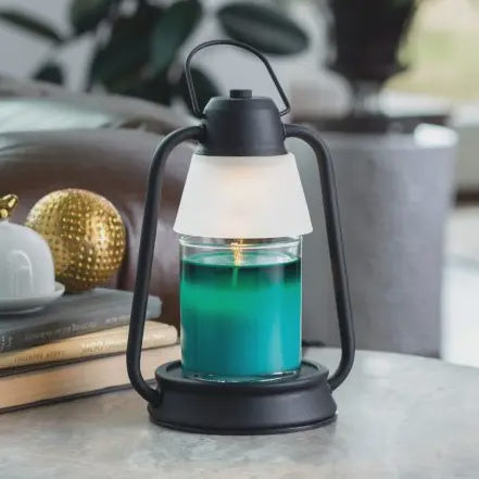 Candle Warmer - Black Lantern