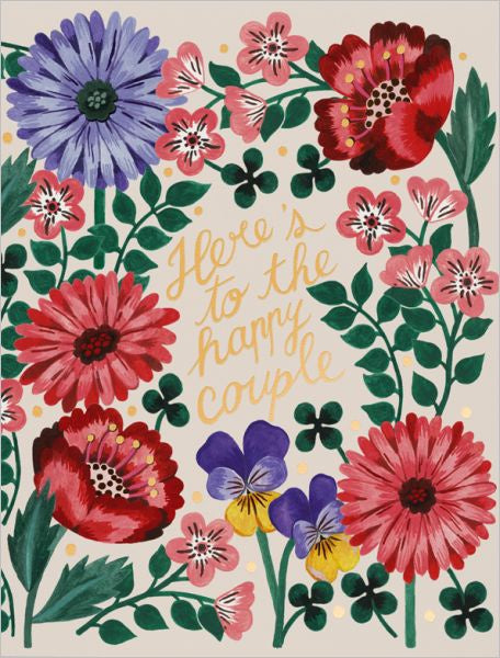 Blooming Couple Greeting Card
