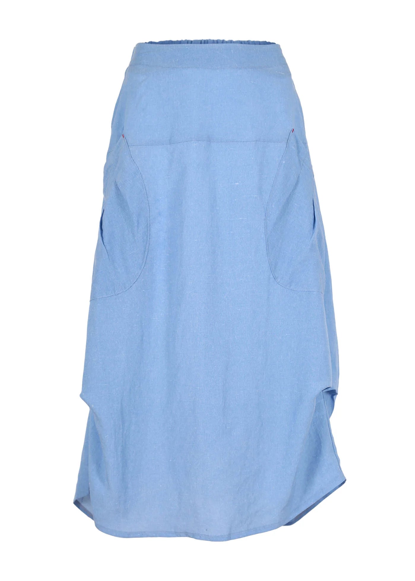 Milwaukee Luminary Skirt Artic Blue in Linen Blend