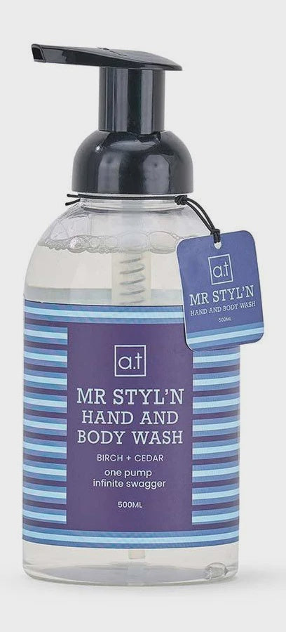 Mr Stylin Hand & Body Wash 500ml