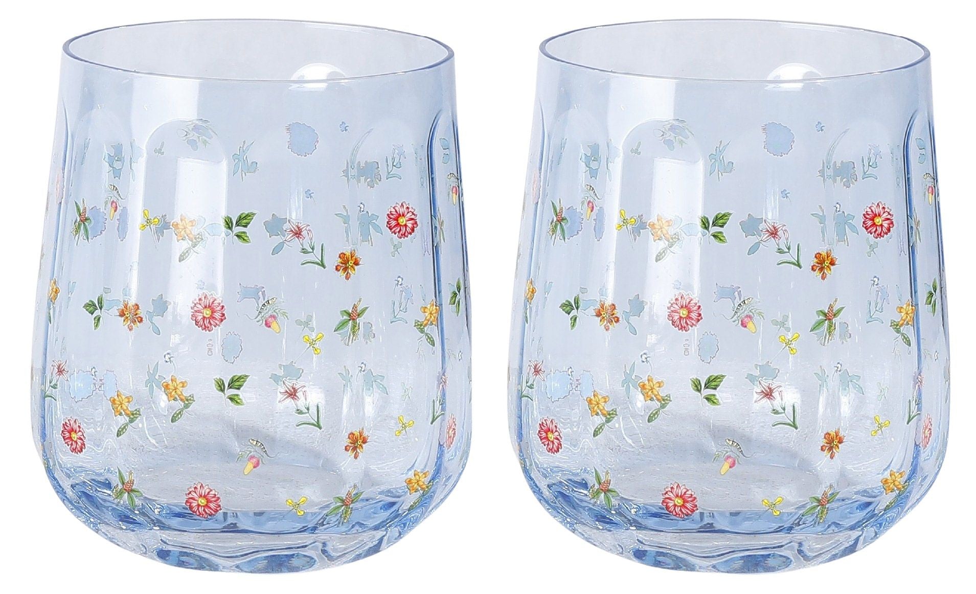 Botanicals Glass Tumbler Set of 2