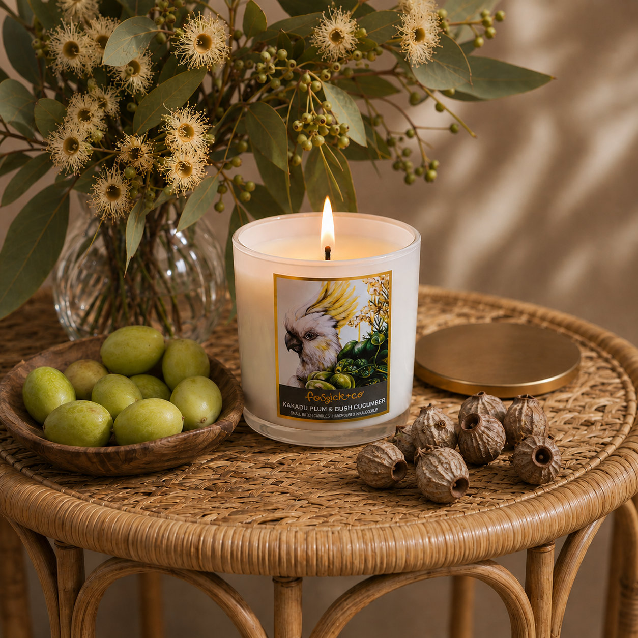 Kakadu Plum & Bush Cucumber Soy Candle