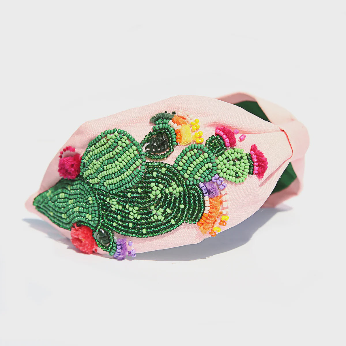 Cactus Beaded Headband