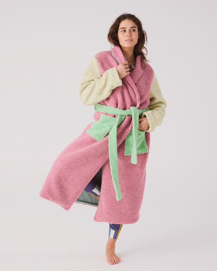 Candy Lane Adult Sherpa Robe