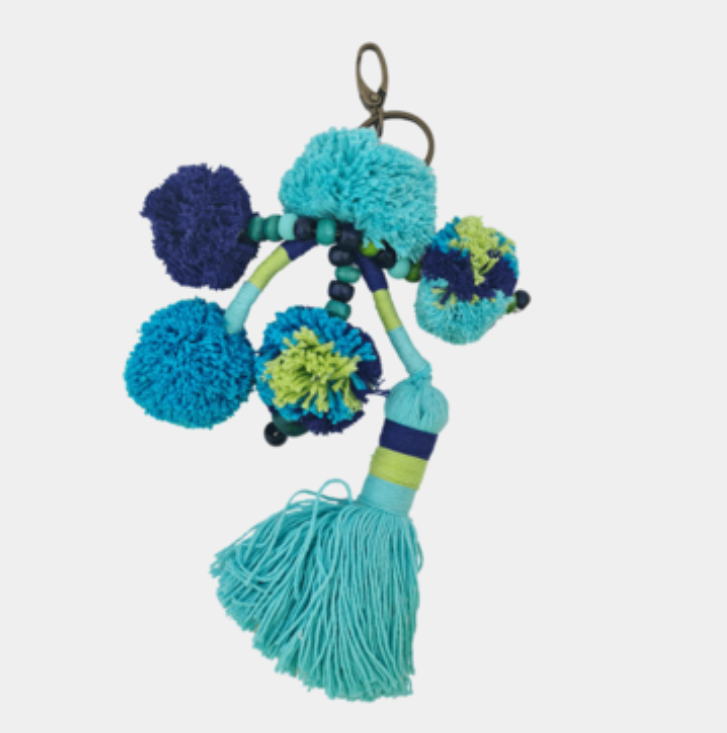 Carnival Aqua Keychain