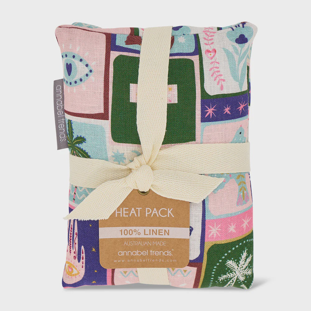 Linen Heat Pillow - Celestial Dreams