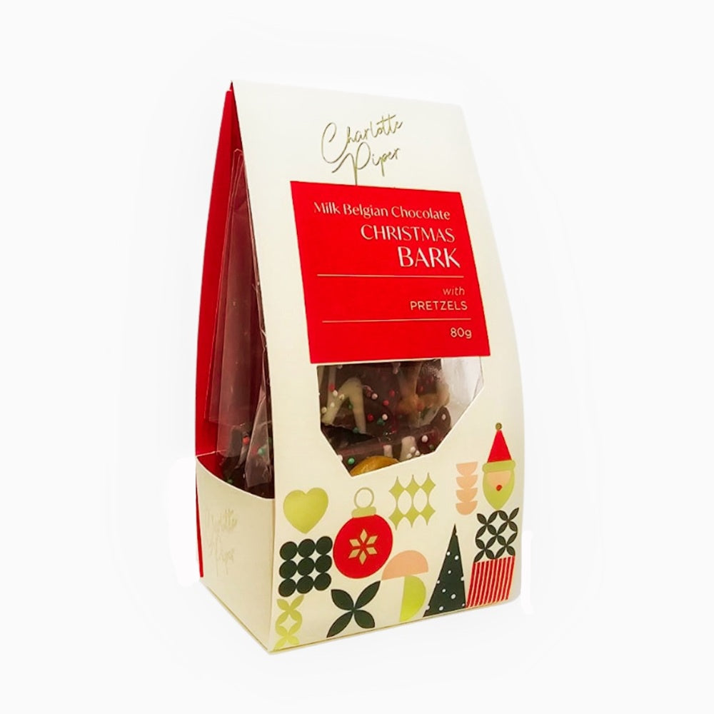 Milk Chocolate Christmas Bark 80g